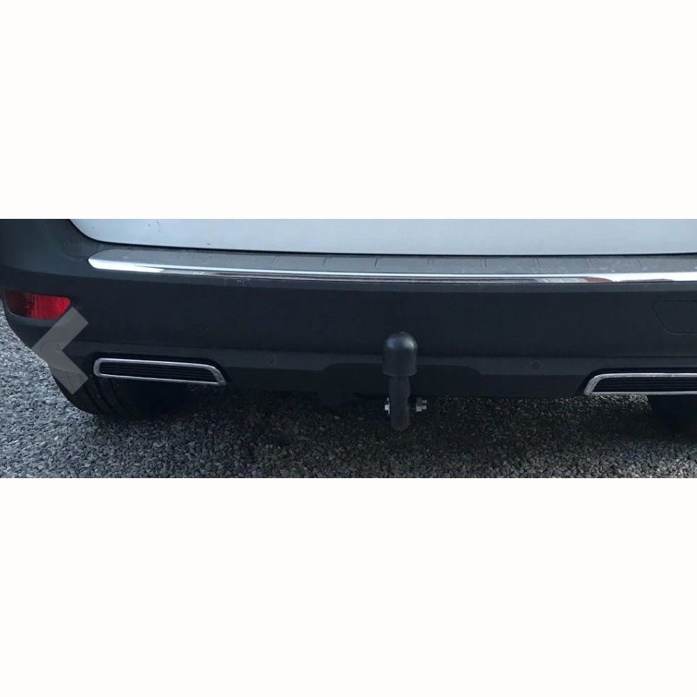 2 шт. Высокое качество ABS для Peugeot 3008gt 5008 глушитель выхлопной трубы выход 3008 2017 2018