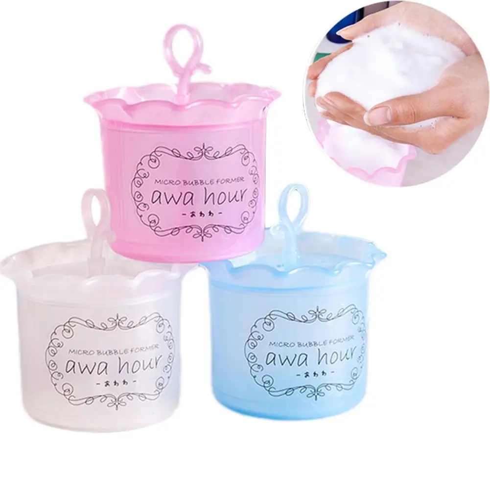 

Simple Face Cleanser Shower Bath Shampoo Foam Maker Bubble Foamer Device Cleansing Cream Foaming Clean Tool