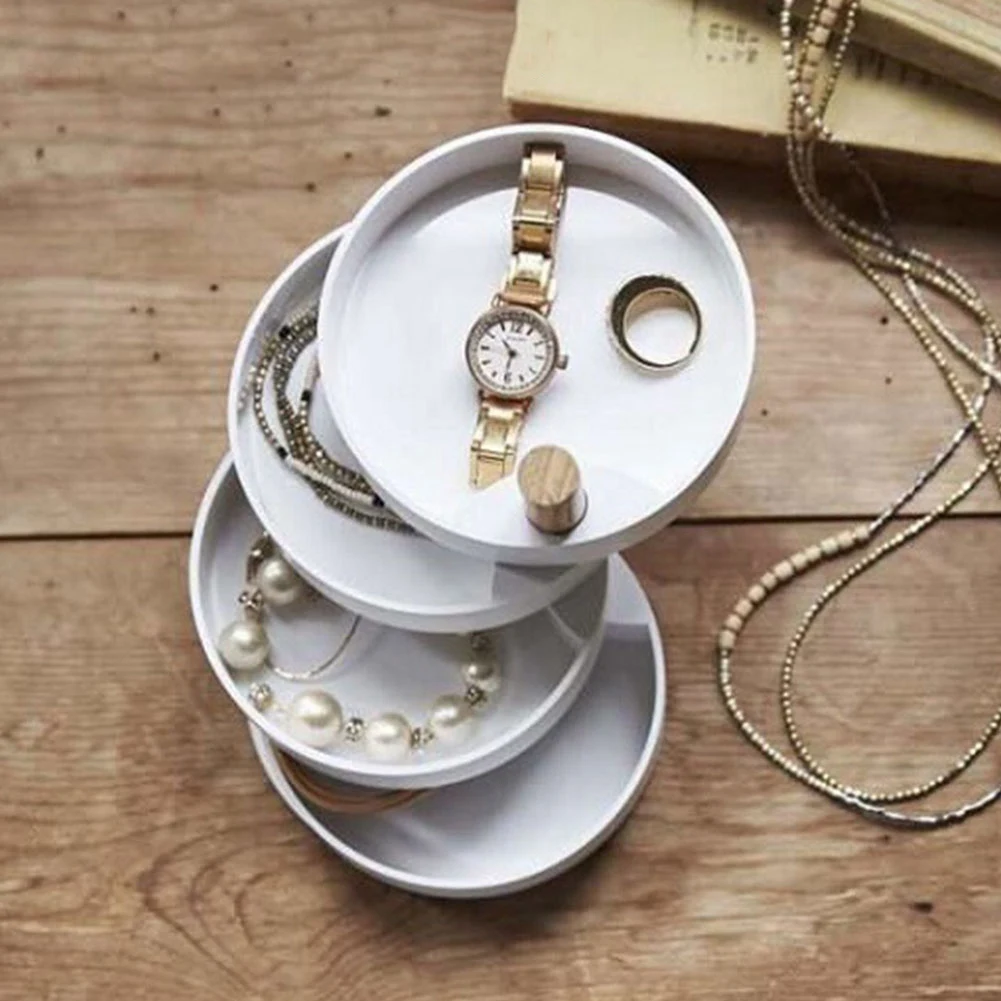 Дисплей Портативный многослойный Многофункциональный твердый Органайзер