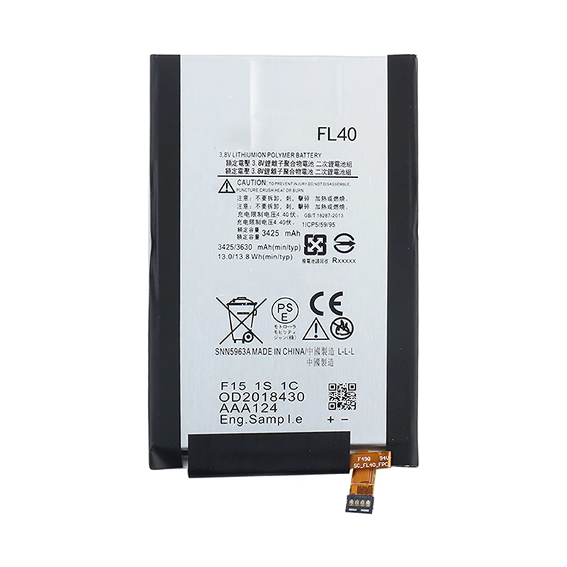 Ocolor для Motorola Moto FL40 X Play XT1543 XT1544 аккумулятор 3425 мАч 100% Новый Сменный аксессуар