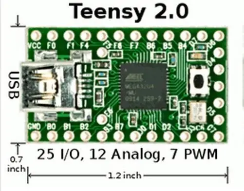 DYKB Teensy 2 0 USB клавиатура мышь AVR плата mega32u4 U диск эксперимент F Arduino | Электроника