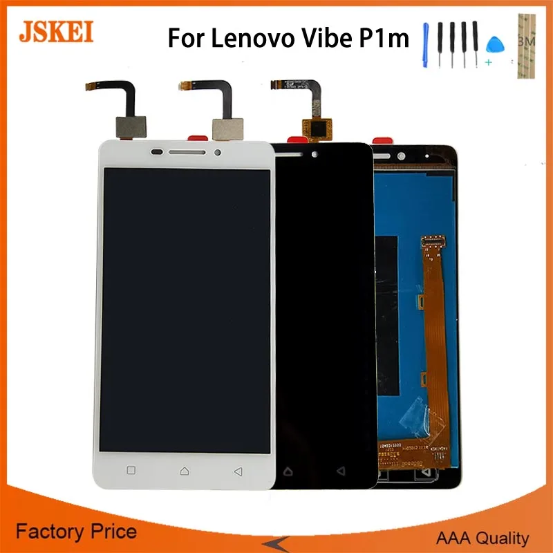 5 дюймов для Lenovo VIBE P1M P1MA40 P1MC50 ЖК дисплей сенсорный экран дигитайзер сборка