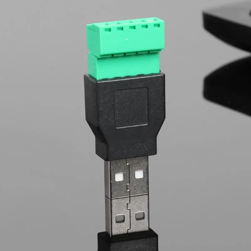 USB 2 0 штекер на 5pin винтовой разъем Apdater с защитным разъемом USB2.0