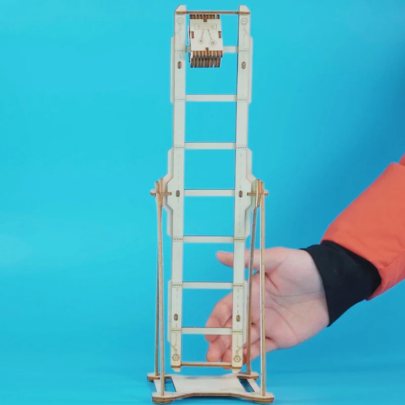 Robotime Diy поделки деревянные качели мальчик сборка наборы домашний декор модель