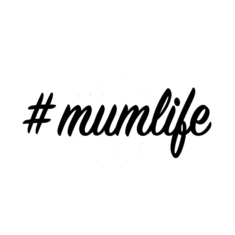 

Mom Life Baby In Cute Car Window Sticker Vinyl Car Packaging Applique Personalized Decoration