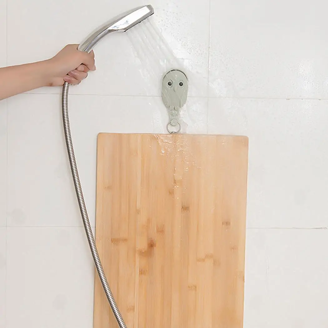 Owl Shape Wall Washbasin Hook Hanger Rack Clip Holder Made of ABS durable and safe. Kitchen Bathroom Accessory | Дом и сад