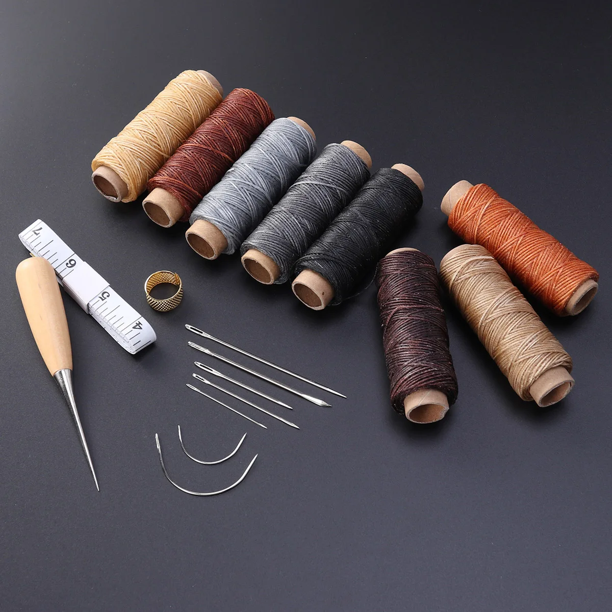 18pcs/Set Lightweight Leather Craft Tools Set Practical Sewing Accessories For Luggage Carpets Upholstery Wallet Mattresses | Дом и сад