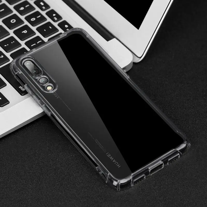 Soft TPU Clear Silicon Case For Huawei On Honor 7C Pro 5.99 7A 5.45'' Y5 Y9 2018 2019 P Smart 2017/2019 Shockproof Anti-Knock |