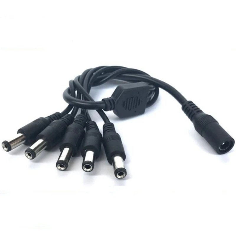 DC Power 1 гнездовой к 2 3 4 5 6 8 Штекерный адаптер Сплиттер соединительный кабель мм * 12