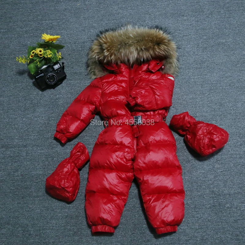 Baby Winter Clothing Set Outerwear High Quality Ski Suit Children Integrated boys girls Outdoor Suits winter girl | Детская одежда и