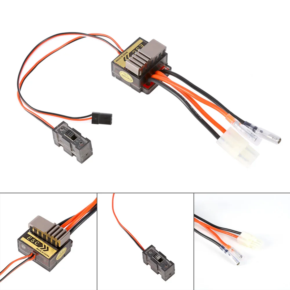 320A Матовый Электрический регулятор скорости ESC для 1/8 1/10 RC электрический