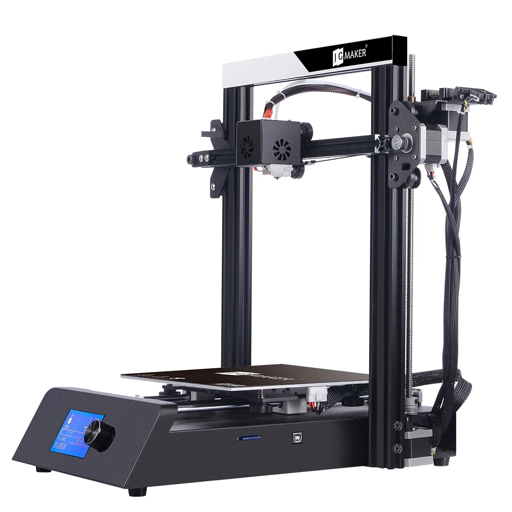 Оригинальный JGAURORA Magic DIY 3d Принтер Высокоточный металлический каркас набор 220x220x250