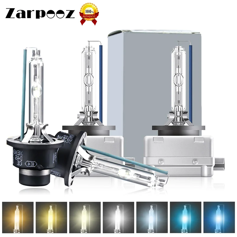 Zarpooz Автомобильный свет D1S D2S D3S D4S HID BulbD1R D2R D3R D4R фары 4300 K 6000 8000 10000 CBI Ксеноновые