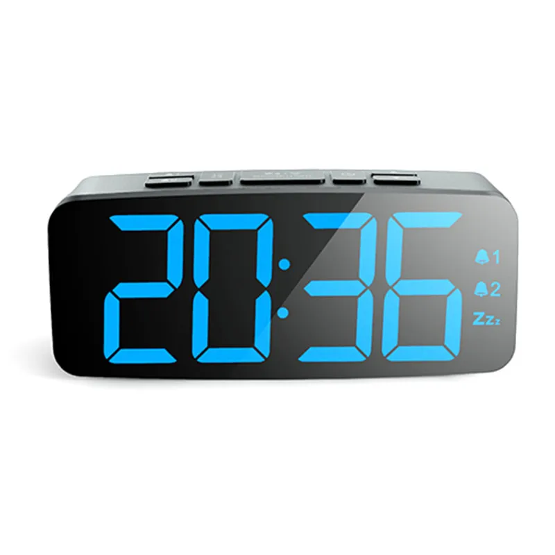 Новый будильник цифровые повтора настольные часы | Wake Up Light электронные 6
