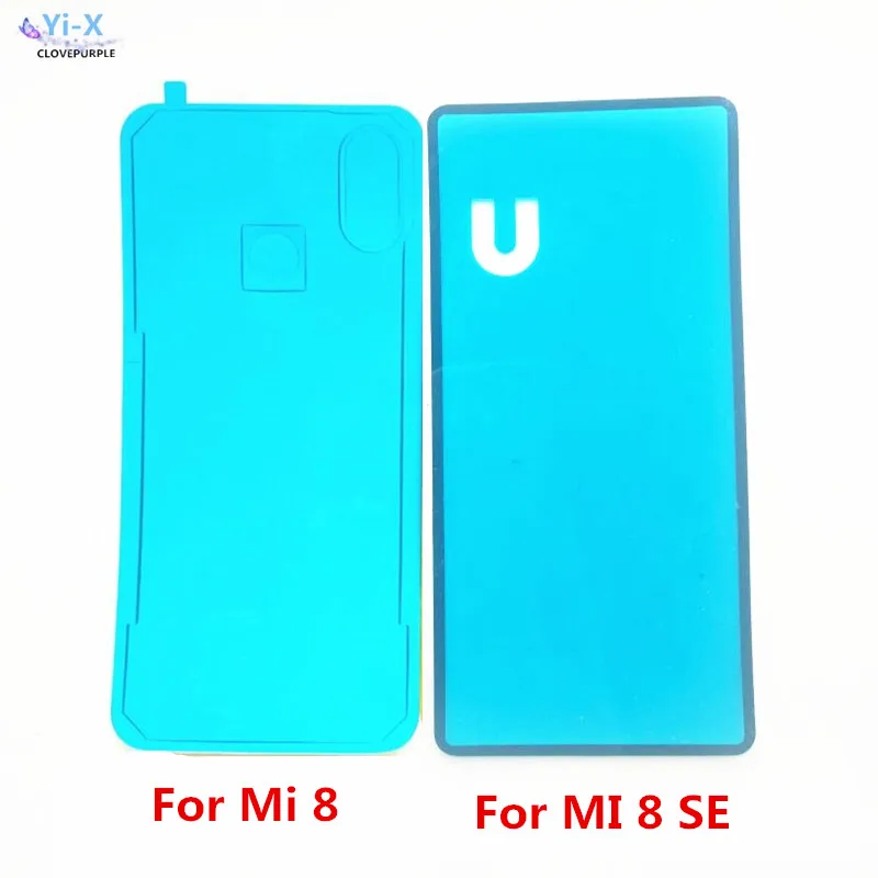 

10pcs/lot For Xiaomi 8 / Xiaomi 8 SE Back Battery Cover Housing Case Adhesive Glue Tape Sticker For Mi8 Mi 8 SE