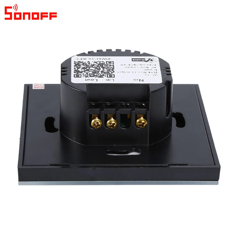 Itead Smart Wifi настенный сенсорный выключатель 1 банда способ Беспроводное