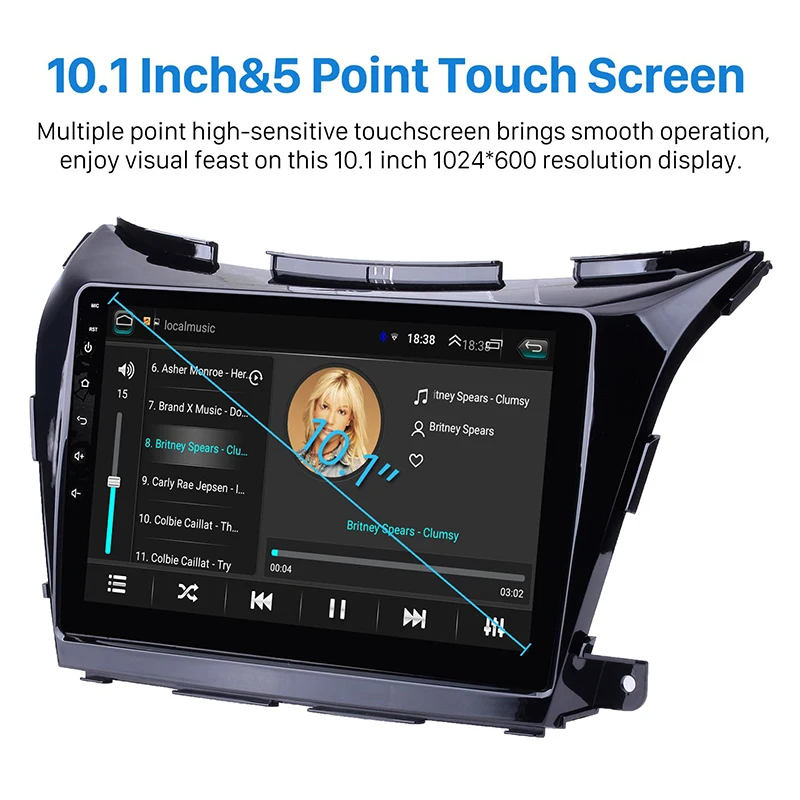 Seicane 10 1 "Android 8 для Nissan Мурано навара NP300 gps Автомобильный мультимедийный плеер 2DIN