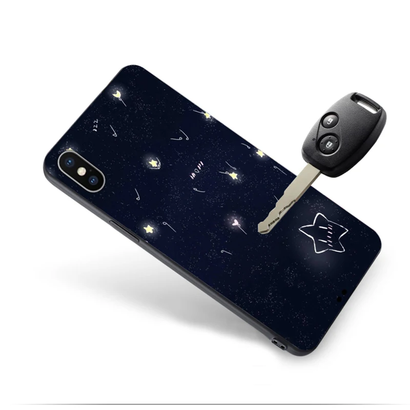 Силиконовый чехол для iphone 7 8 6 plus x xs Max XR 6s X XS 5S с кольцом Модный |