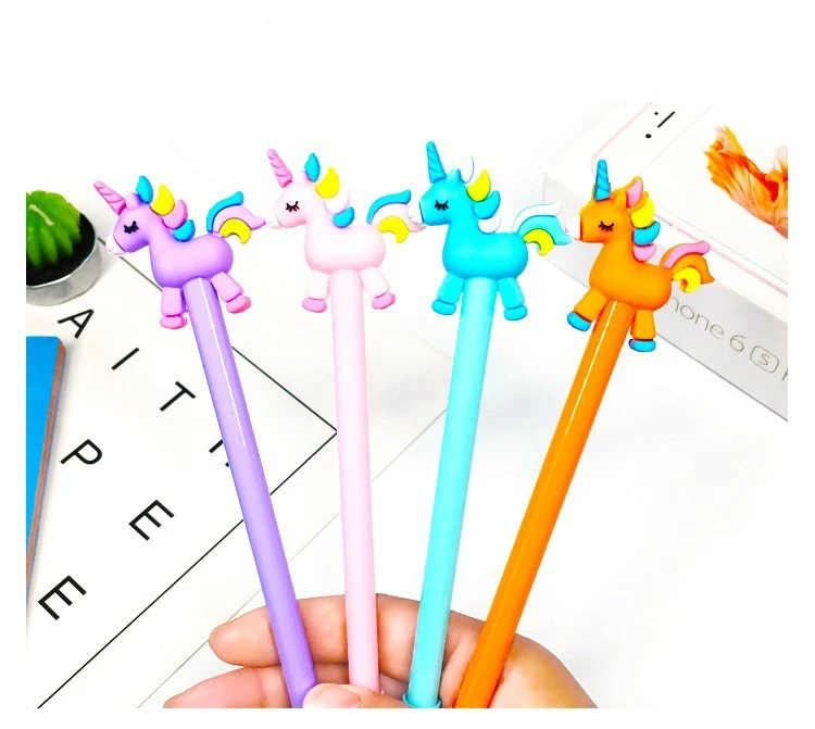 Эллен Брук 1 шт. Гелевые Ручки корейский мультфильм Творческий Радуга Троян