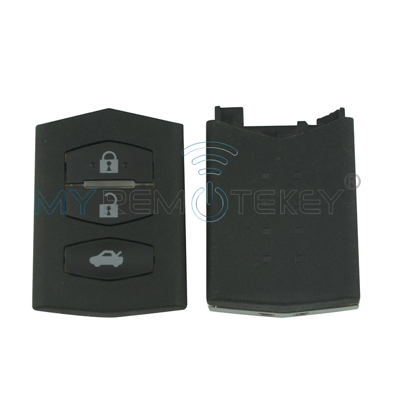 Remtekey Remote Car Key Transmitter Shell 3 Button for Mazda 6 VISTEON Tr key Replacement cover | Автомобили и мотоциклы