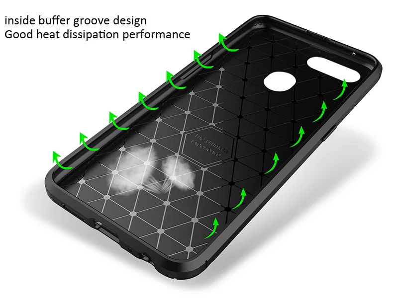 Carbon Fiber Case For Oppo F9 Pro Realme 2 U1 TPU Silicone Matte Frosted Protector Cover | Мобильные телефоны и