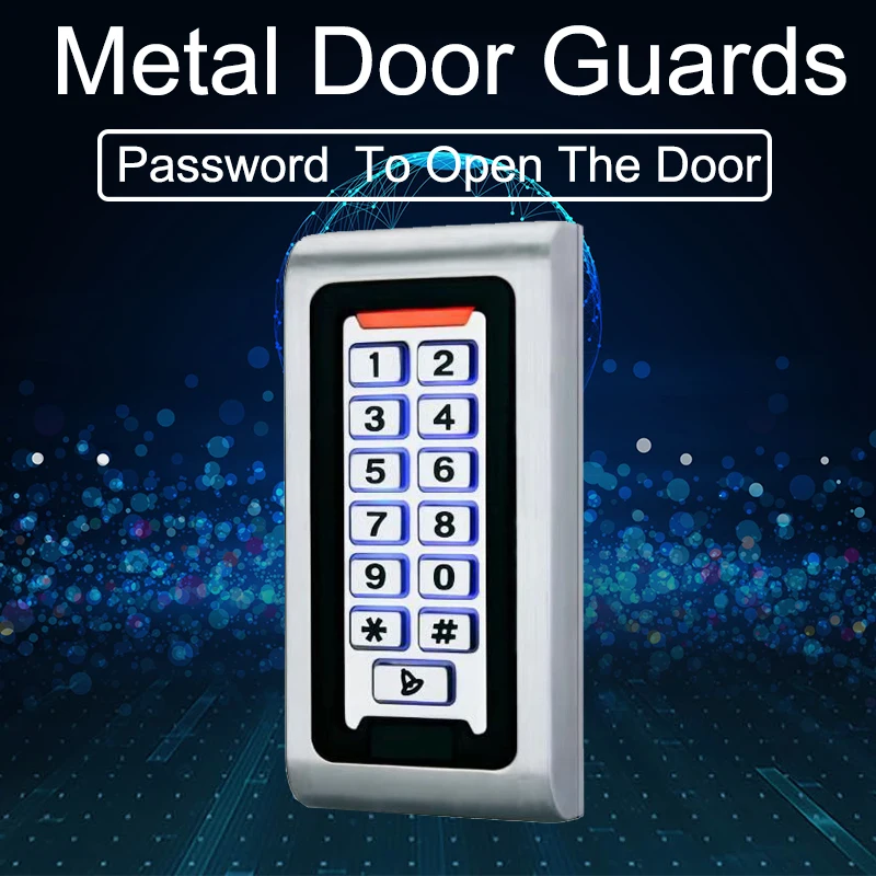 OULET RFID двери Система контроля доступа металлический корпус 125 кГц ID карты с 2000