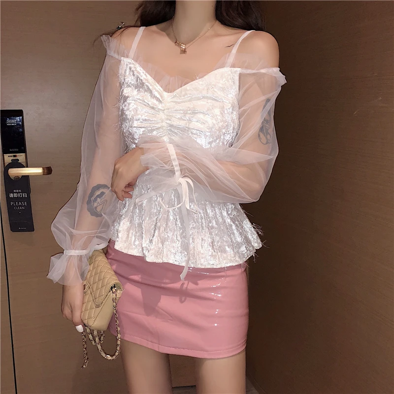 Moda feminina дизайнерские рубашки Осенний бренд женские модные блузки перспективная