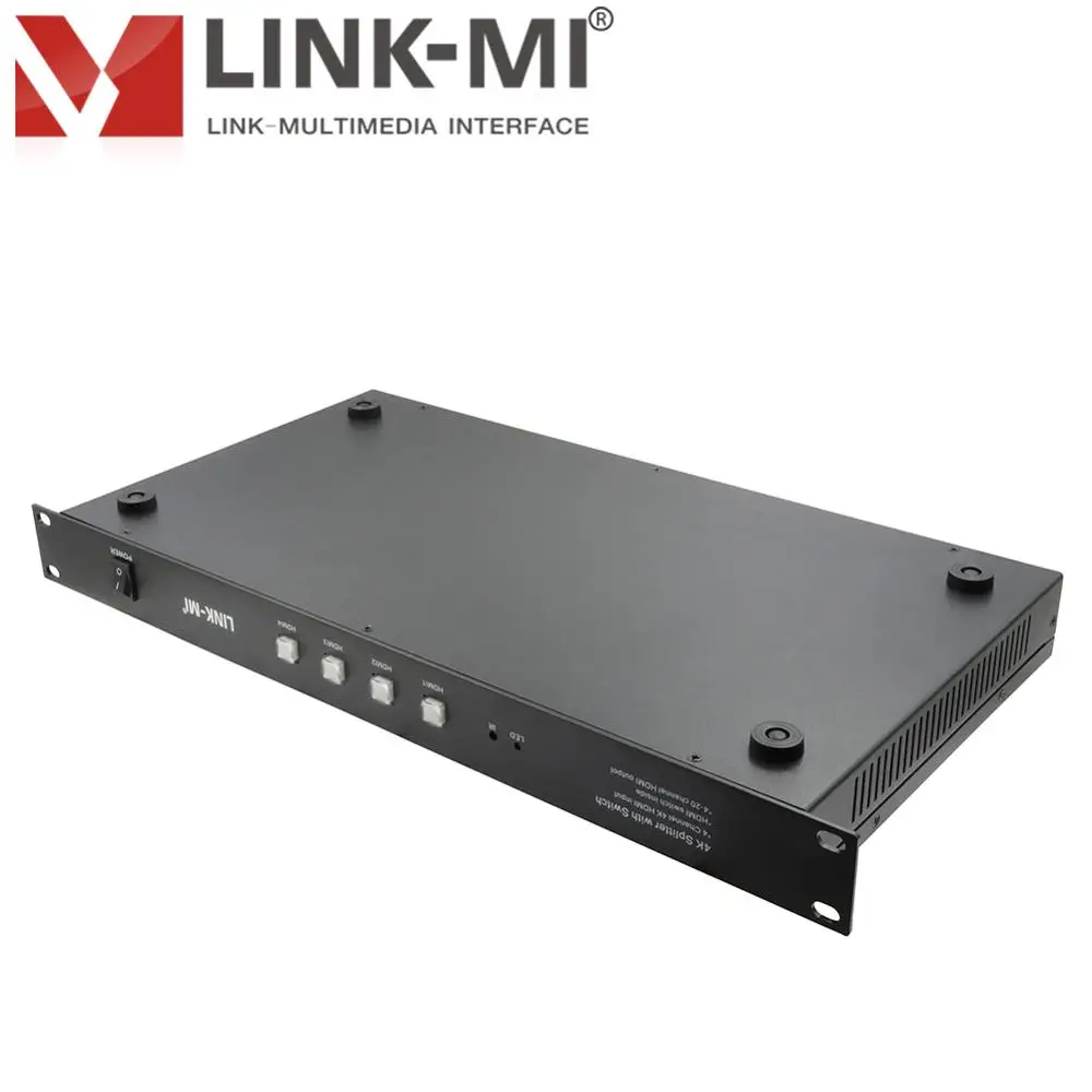 Φ модульный сплиттер с 4 входами HDMI выходами 4K переключателем возможность