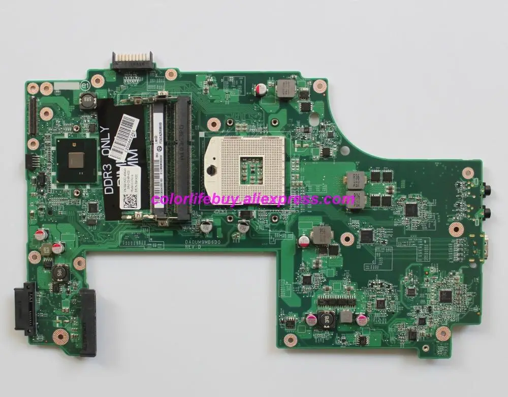 Genuine CN-0GKH2C 0GKH2C GKH2C DA0UM9MB6D0 HM57 Laptop Motherboard Mainboard for Dell Inspiron N7010 Notebook PC