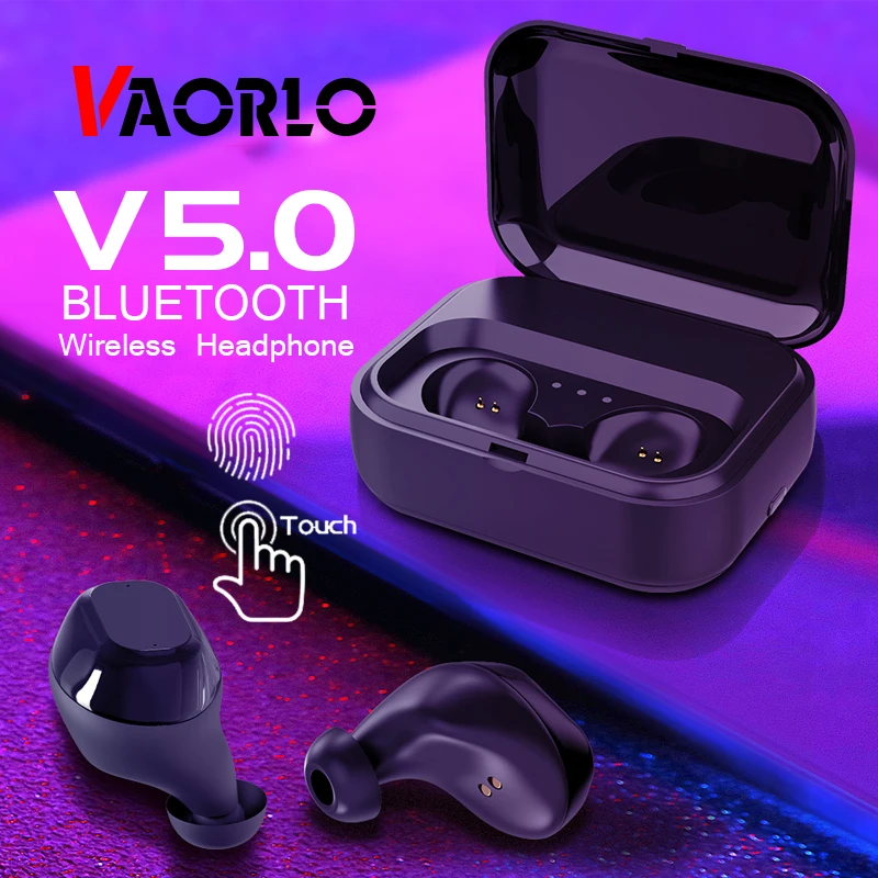 Новые TWS Bluetooth наушники 5 0 настоящие беспроводные стерео бас гарнитура для IPhone X 8 7