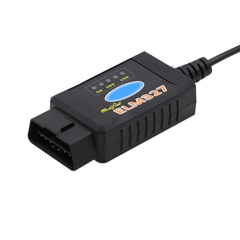 Elm327 Usb V1.5 Obd2 25K80 чип Автомобильный диагностический инструмент обновленная