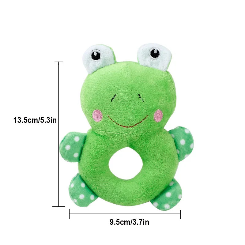 Cartoon Panda Frog Rabbit Dog Toys Soft Plush Pet Chew Toy For Small Dog Teddy Chihuahua Puppy Cat Interactive Toys images - 6
