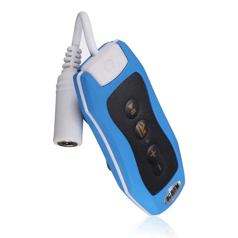 8GB MP3 Player Swimming Underwater Diving Spa + FM Radio Waterproof Headphones Orange | Электроника