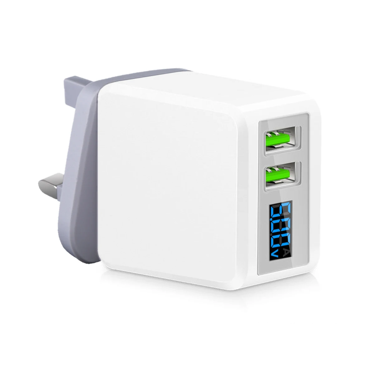 Сетевое зарядное устройство SOONHUA с светодиодный USB портами 5 В 2 1 А|Зарядные