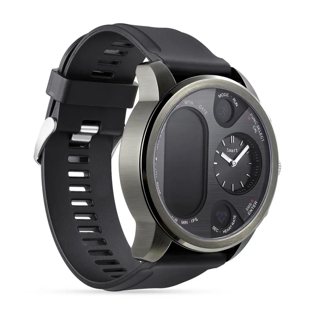 TI3 Smart Watch 0.96&quot OLED Dynamic Color Screen 5ATM Waterproof Heart Rate Blood Pressure Monitor Pedometer Fitness | Электроника