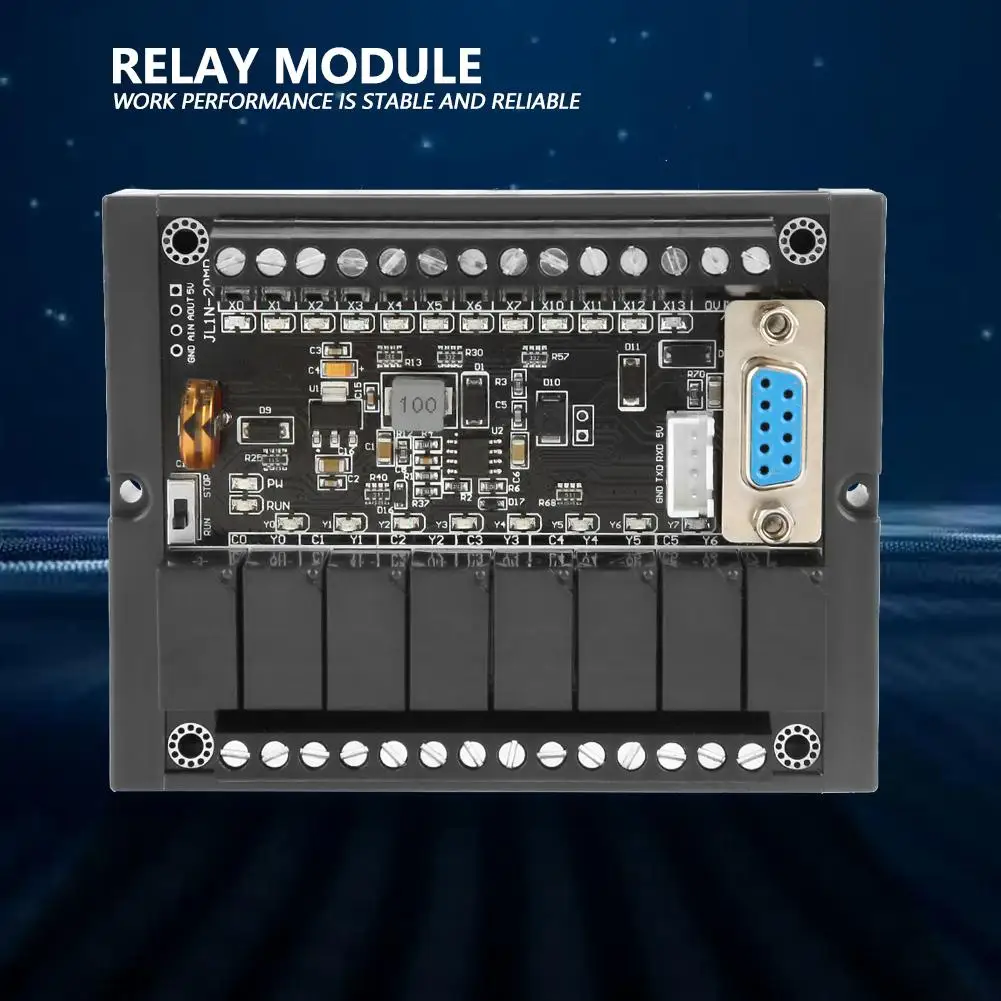 FX1N 20MR DC24V релейный модуль задержки PLC промышленная плата управления