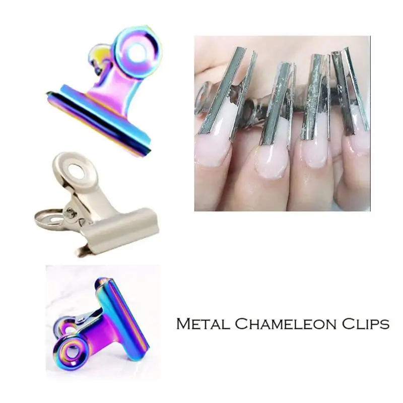 6 шт./компл. 2 материала заколки для ногтей Fibernail стекловолокно акриловые