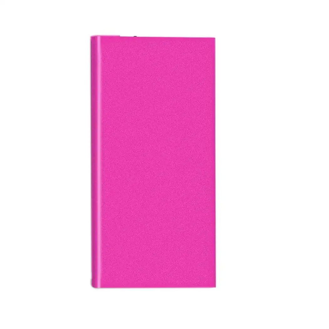 8000 Mah Портативный Мощность банк прямоугольник легкий аварийного 2A 1A вообще USB mAh