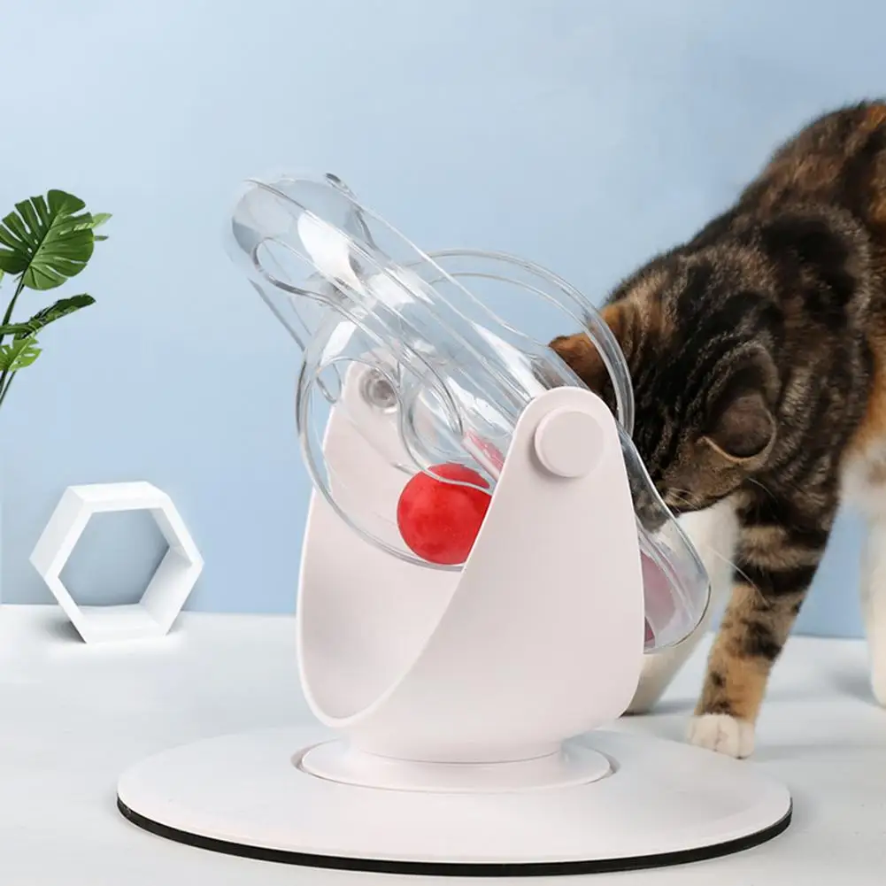 

Original Toys for Cats Ball Roller Space Ring Puzzle Plastic Ball Cat Interactive Training Game Board Education Toys Pet Supply4