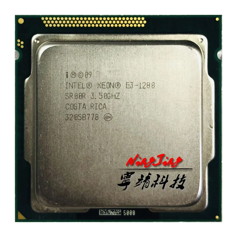 Процессор Intel Xeon E3 1280 3 5 ГГц четырехъядерный процессор 8M 95W LGA 1155|cpu processor|intel xeon