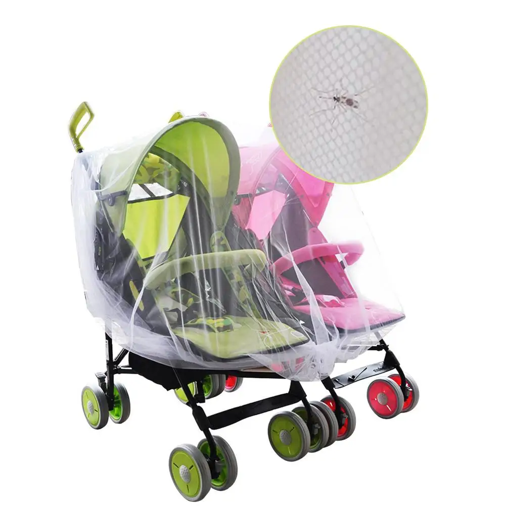 Детская коляска двойка с москитной сеткой колыбель дышащая москитная сетка для