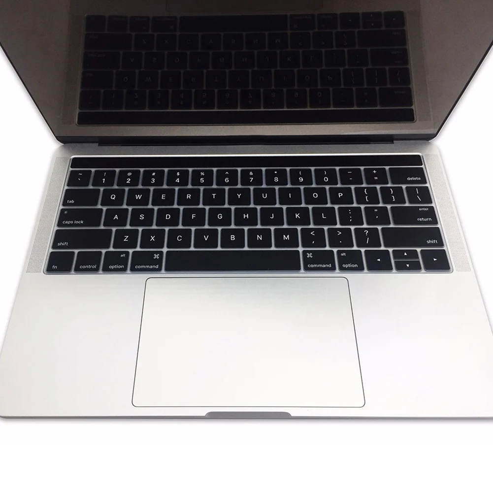 1 шт. однотонный силиконовый защитный чехол для клавиатуры MacBook Air 11 6/Retina 12 13/Retina