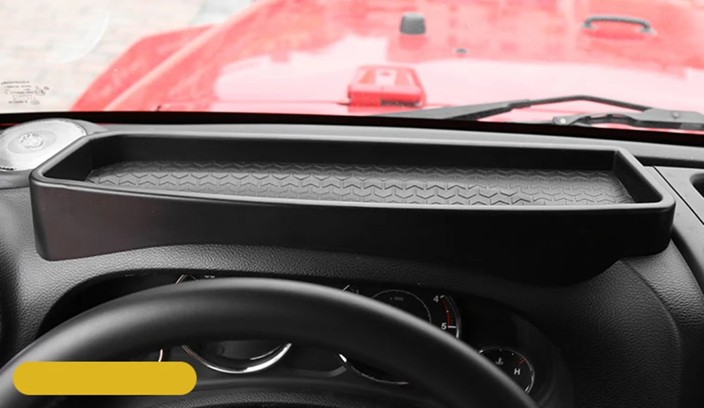 Ящик для хранения приборной панели Jeep Wrangler JK 2011-2018 Dash держатель телефона