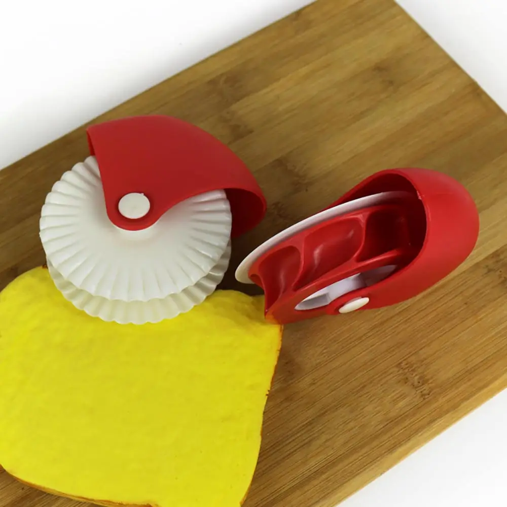 Pastry Pie Decor Cutter Plastic Wheel Roller Noodle Maker Dough Tool Kitchen DIY Cutting Tools | Дом и сад