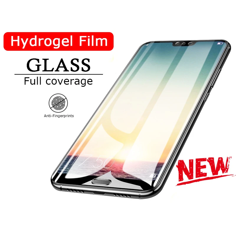 Гидрогелевая пленка 20D с полным покрытием для Huawei P10 P20 Lite Plus PRO Honor 9 8 10 V10 mate мягкая
