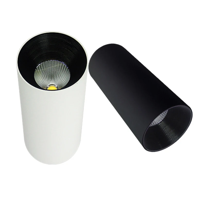 Spot Light Cylindrical Lamp LED lampara techo Surface Mounted Ceiling Downlight 7W 10W 15W D25 | Лампы и освещение