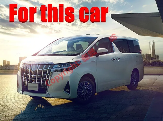 Накладка на задний бампер из углеродного волокна для Toyota Alphard Vellfire AH30 2020 |