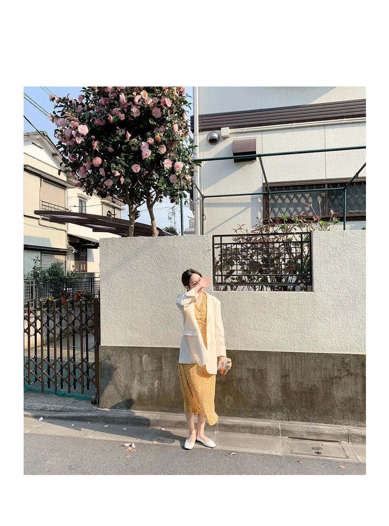 Женское шифоновое платье Boho OL желтое Повседневное с v образным вырезом и коротким