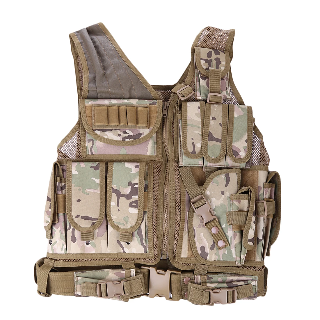 Molle Multi function комбинированный тактический жилет Открытый страйкбол Пейнтбол