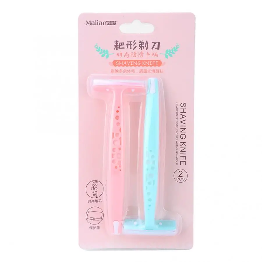 Лезвия для бритья 2 шт. женский эпилятор тела ручной Эпилятор ножка волос |
